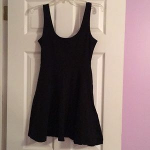 Black skater dress